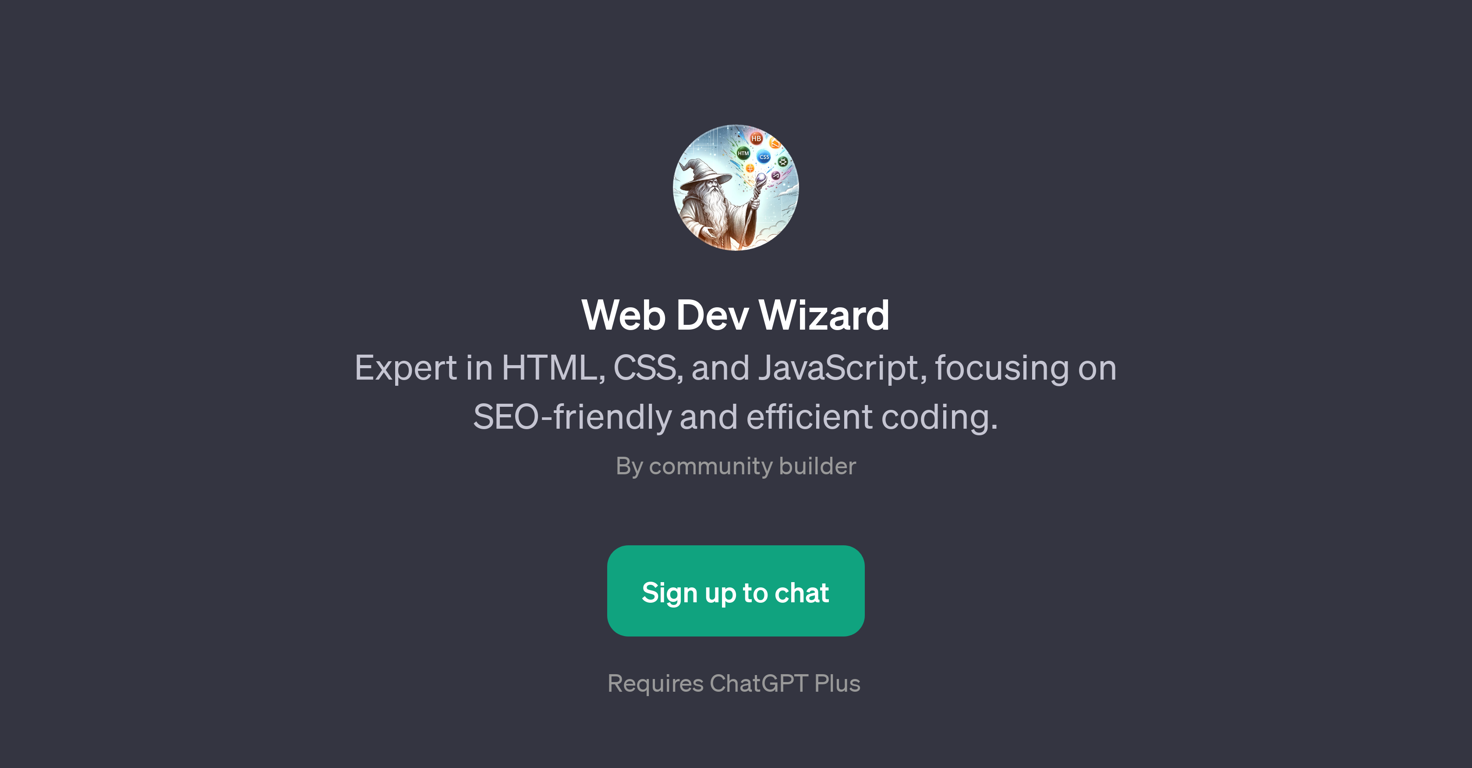 Web Dev Wizard website