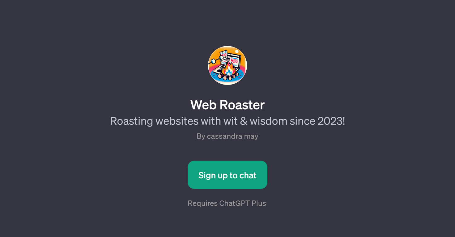 Web Roaster website