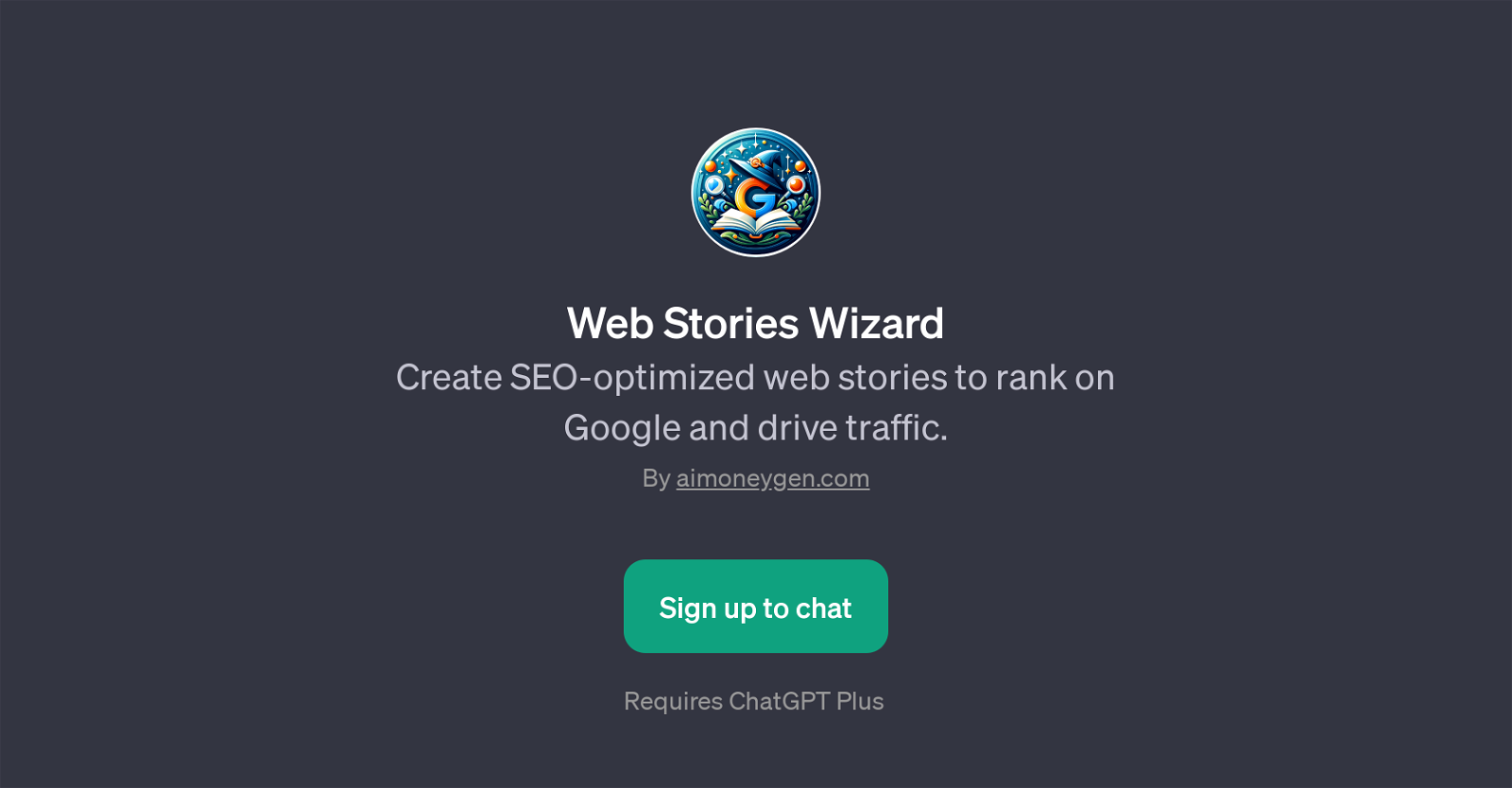 Web Stories Wizard website