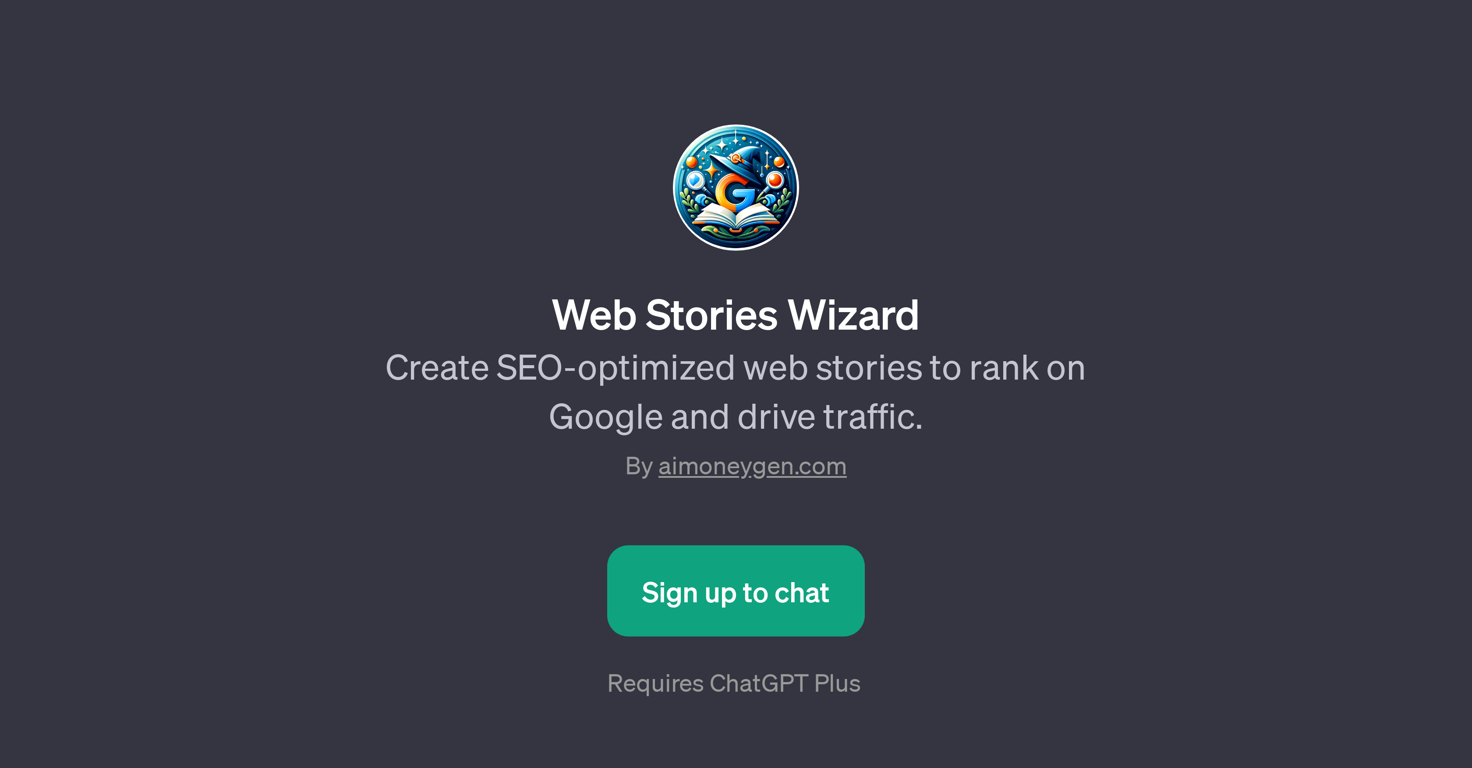 Web Stories Wizard website