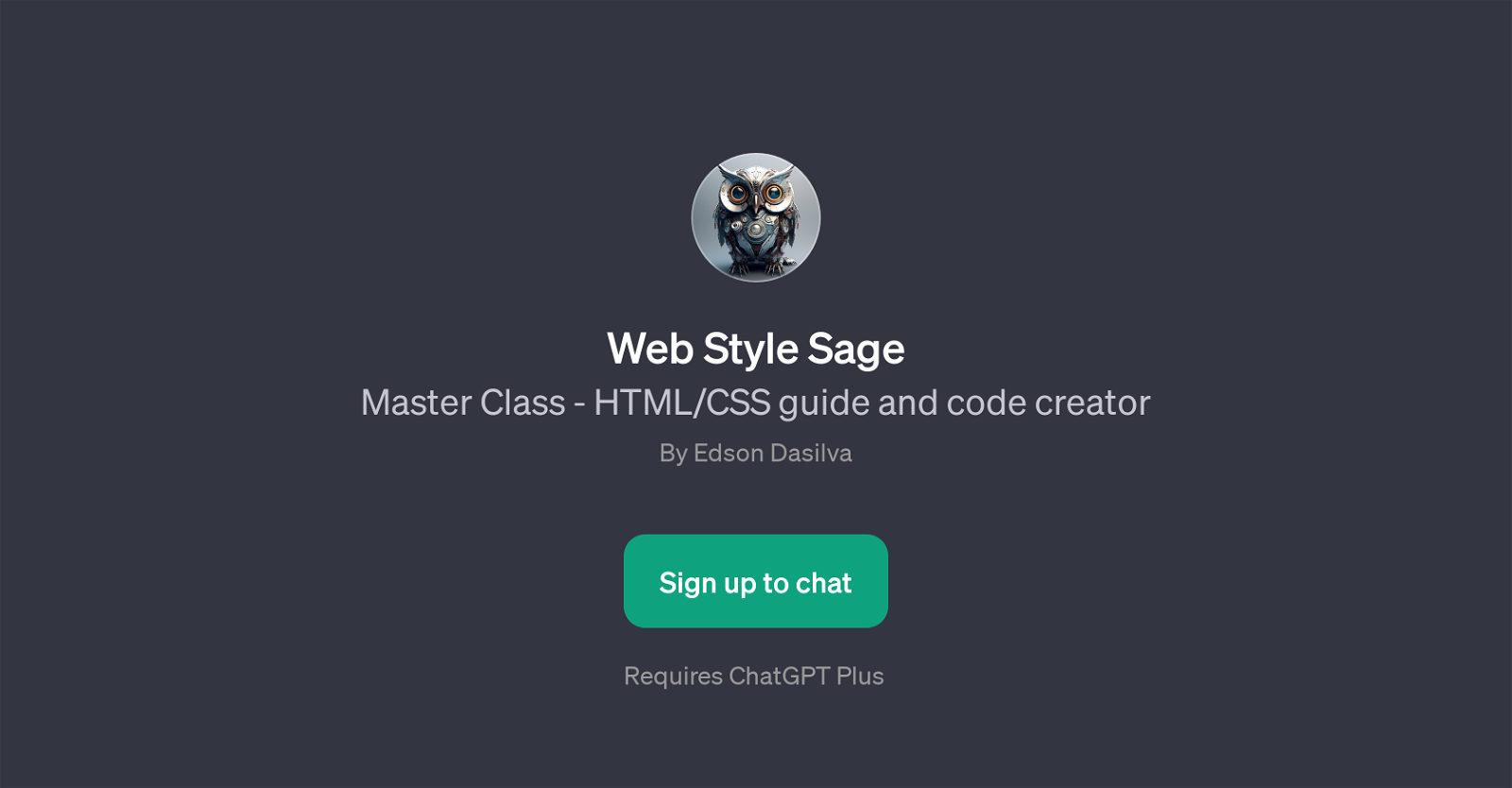 Web Style Sage website