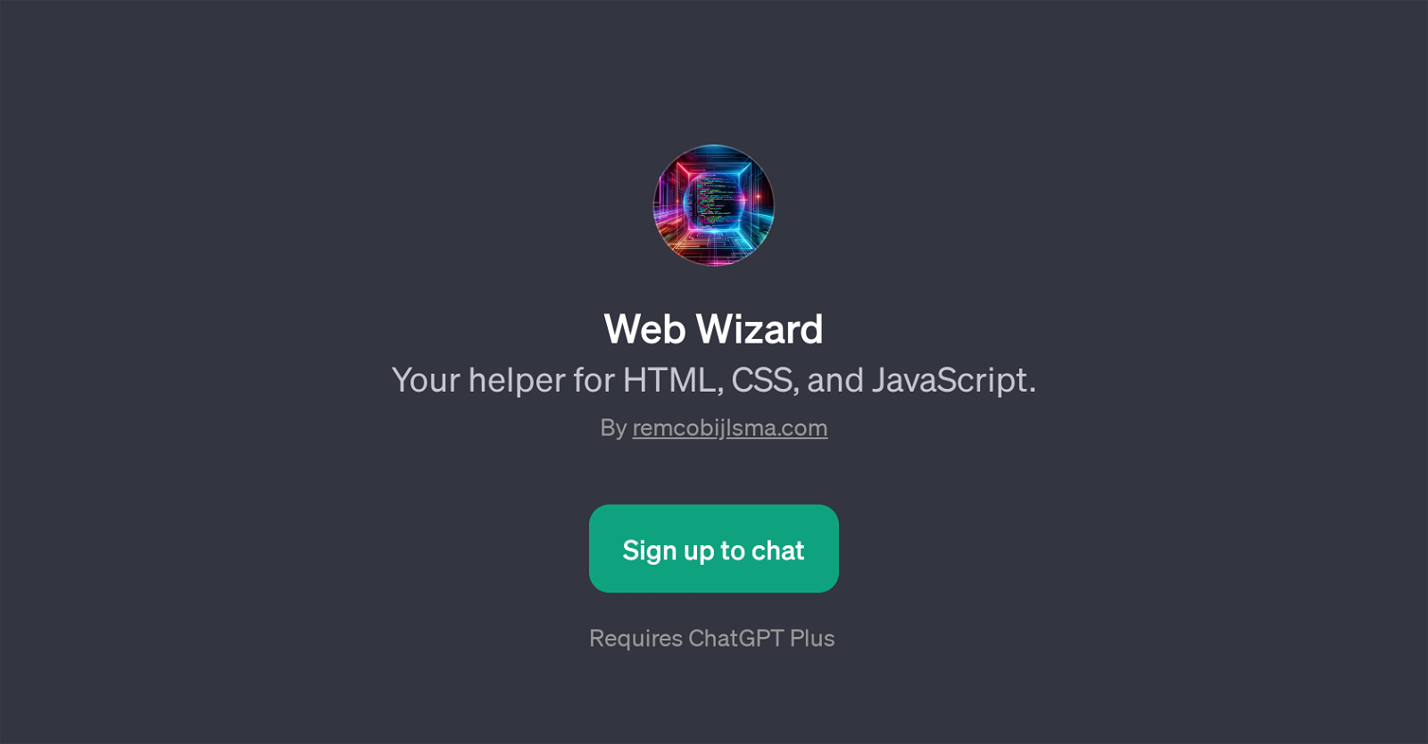 Web Wizard website