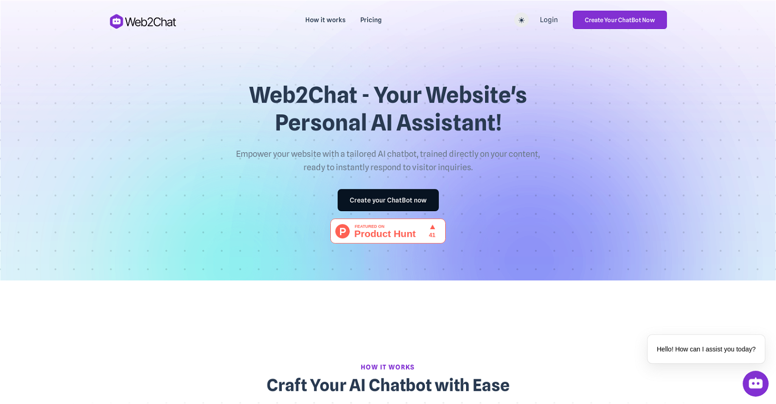Web2Chat website