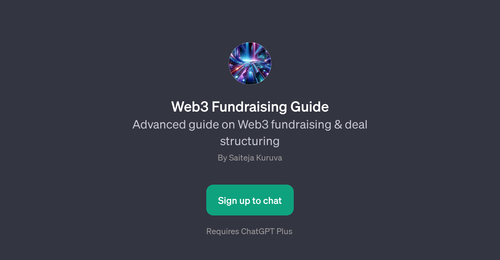 Web3 Fundraising Guide GPT website