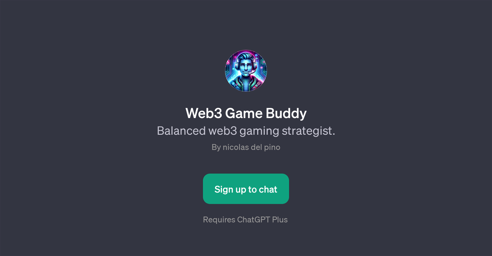 Web3 Game Buddy website
