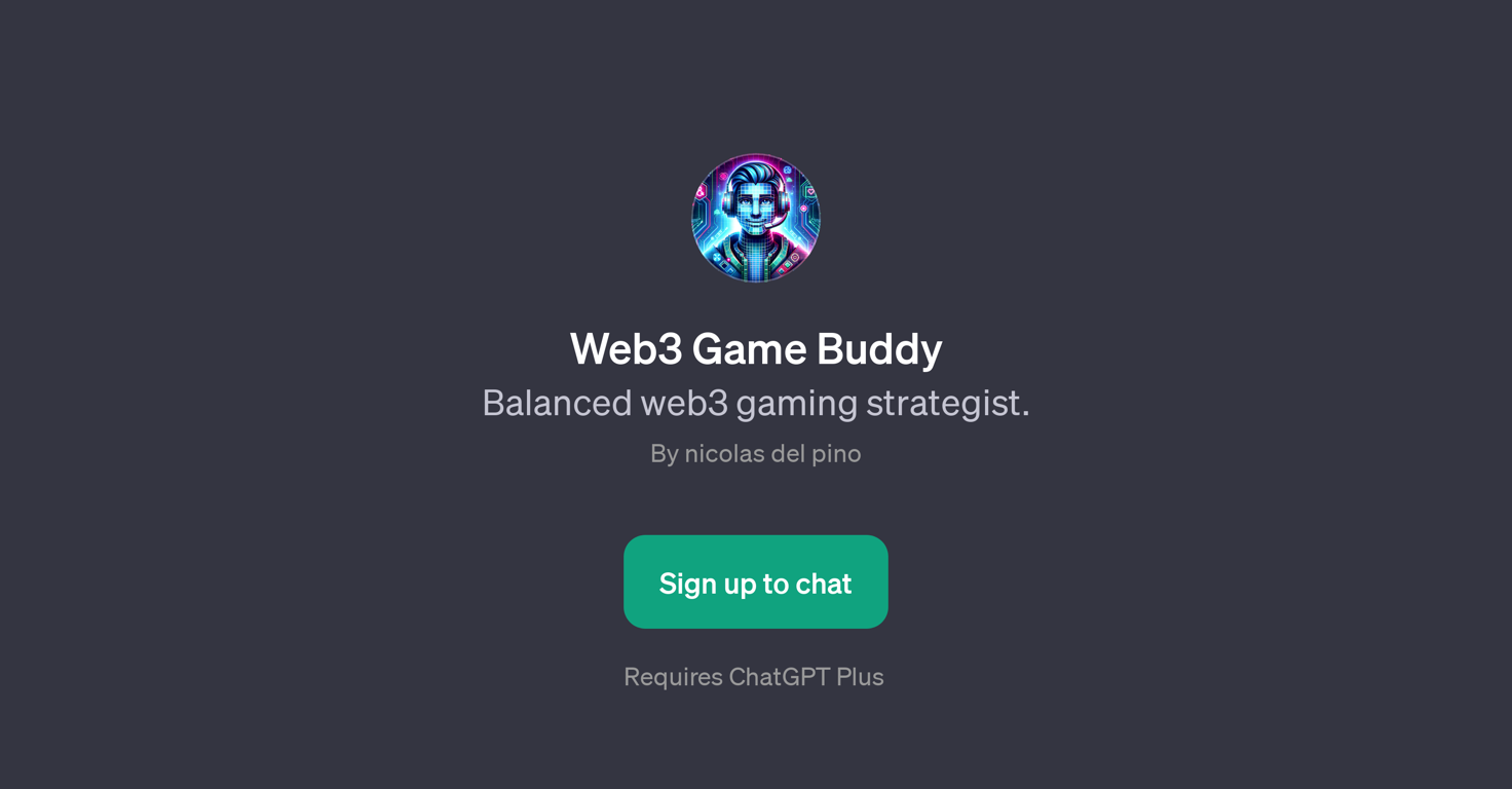 Web3 Game Buddy website