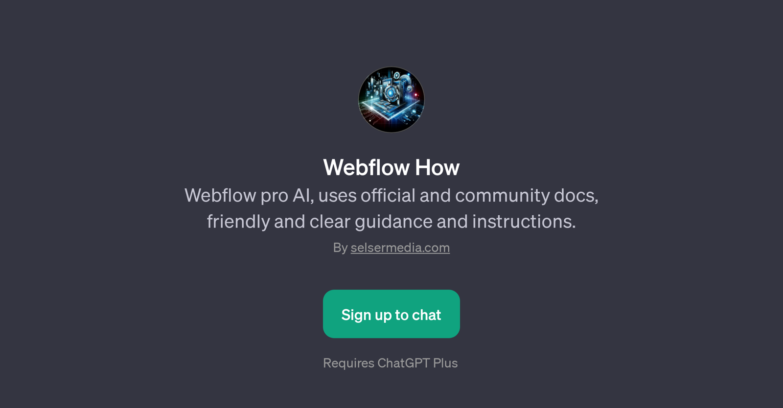 Webflow How website