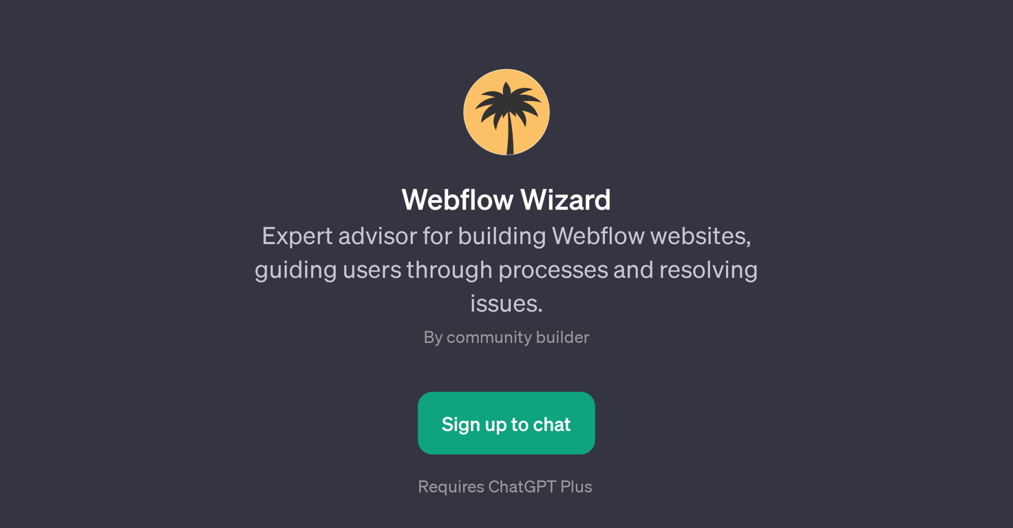 Webflow Wizard website