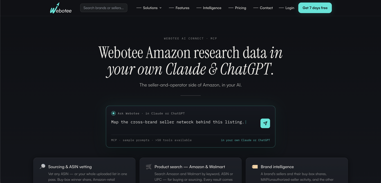 Webotee website