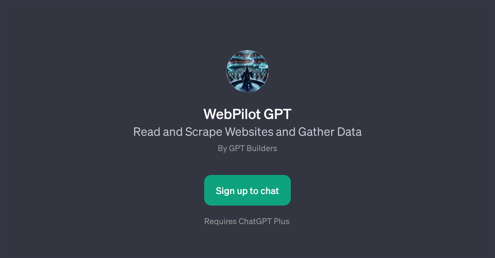 WebPilot GPT website