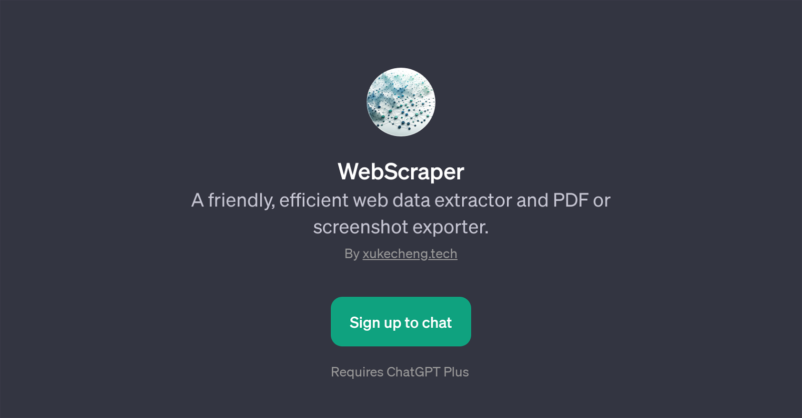 WebScraper website