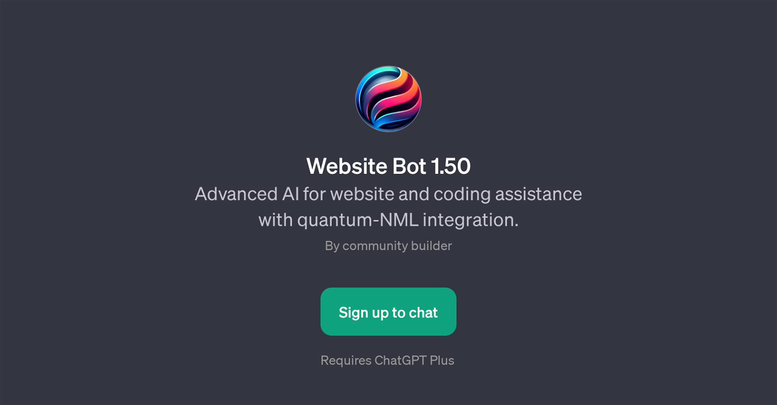 Website Bot 1.50 website