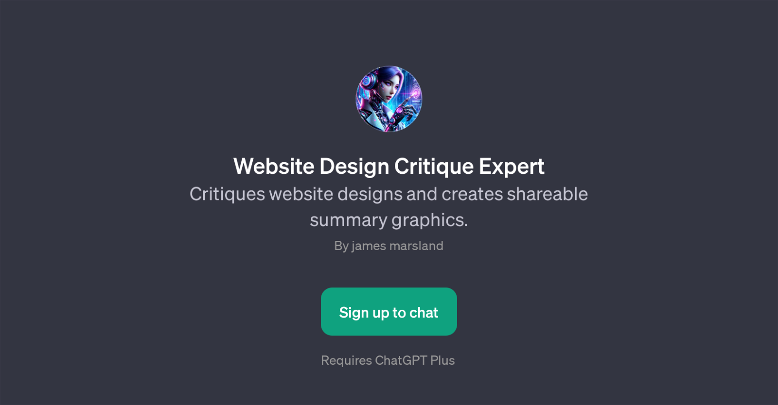 Website Design Critique Expert website