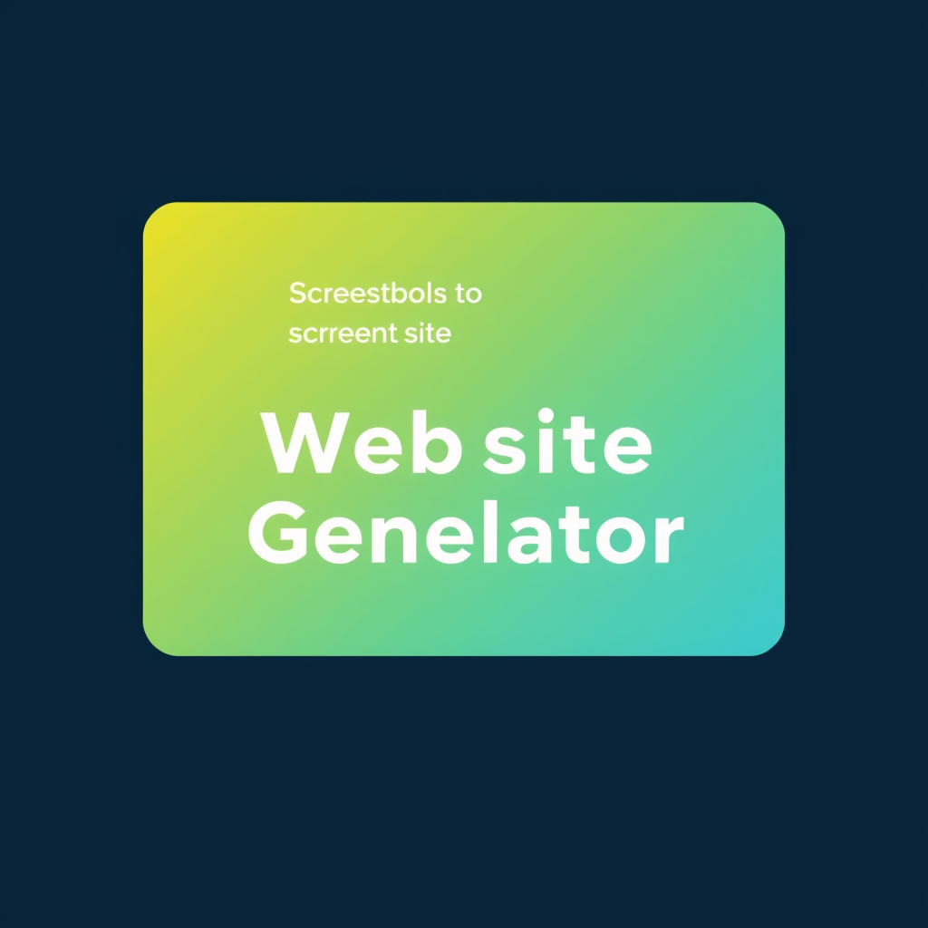 Random Website Gen Website Generator Godaddy - (Free, No Signup AI Tool)