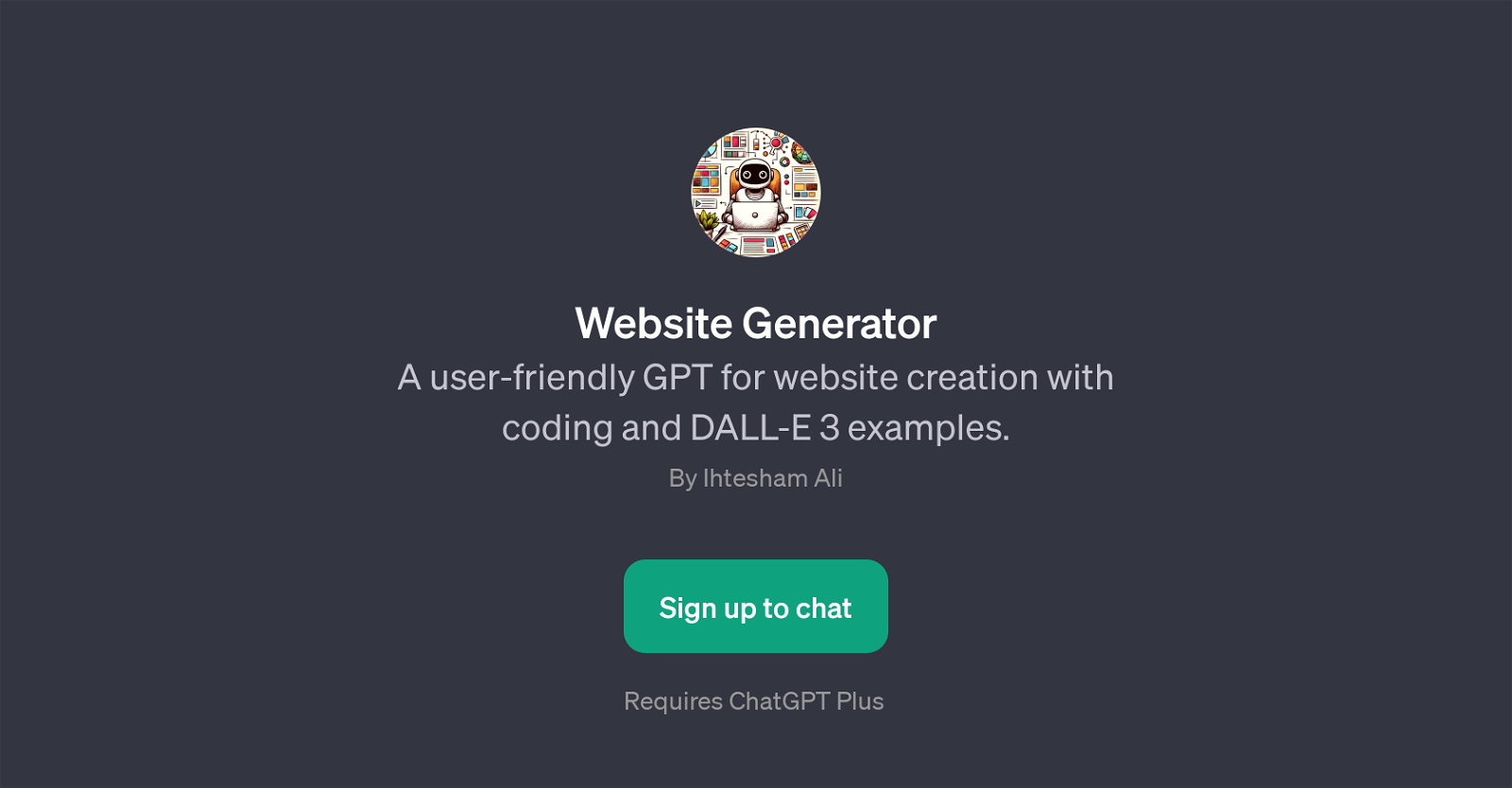 Website Generator website