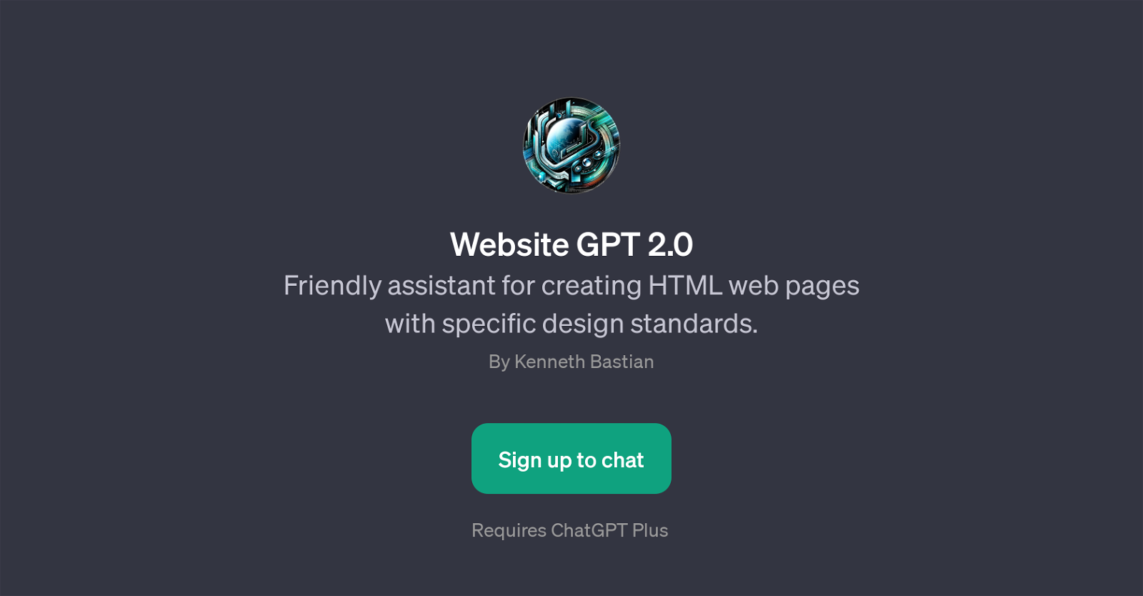 Website GPT 2.0 website
