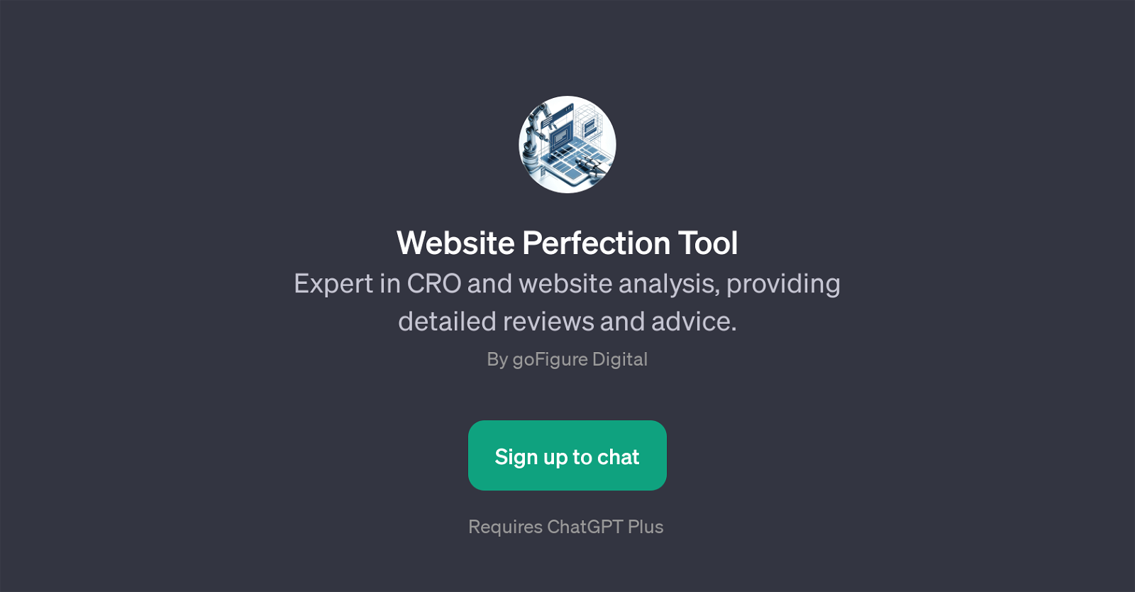 Website Perfection Tool website