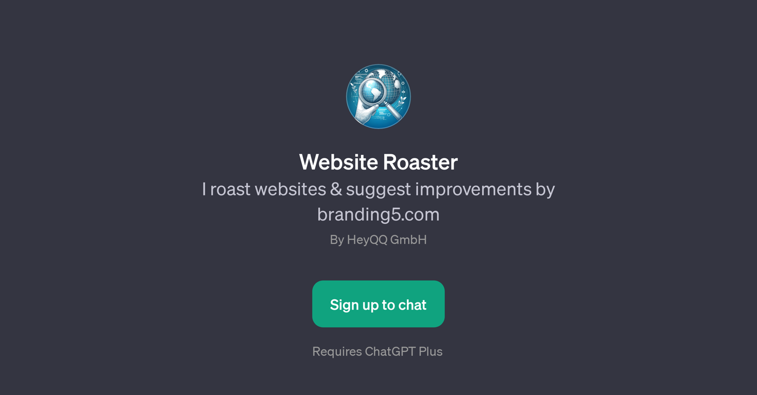 Website Roaster website