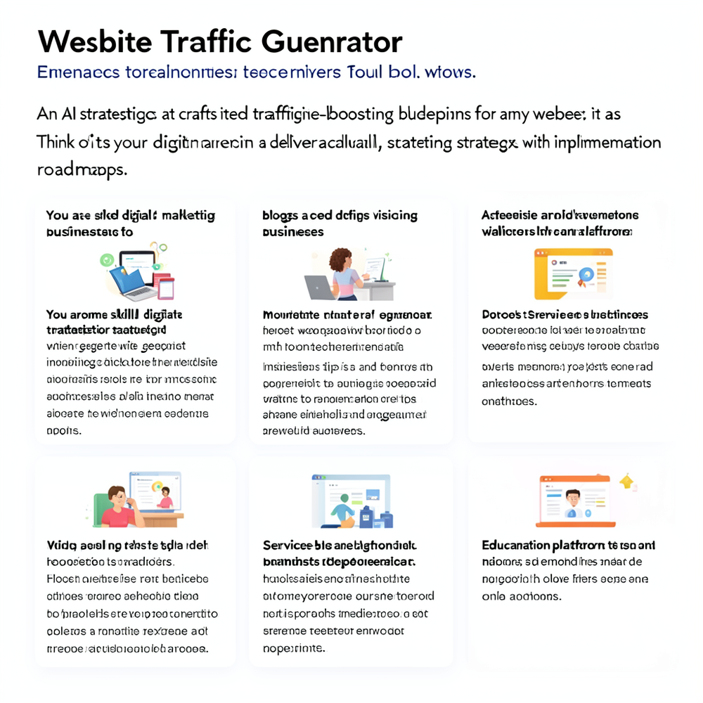 Website Traffic Generator website