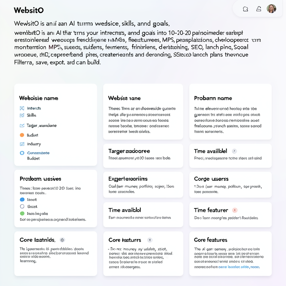 WebsitO website
