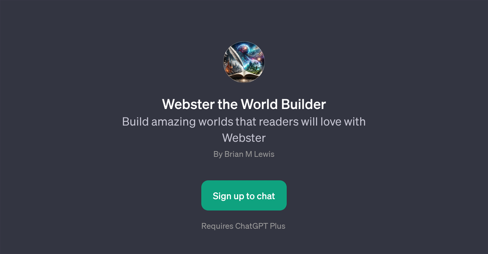 Webster the World Builder website