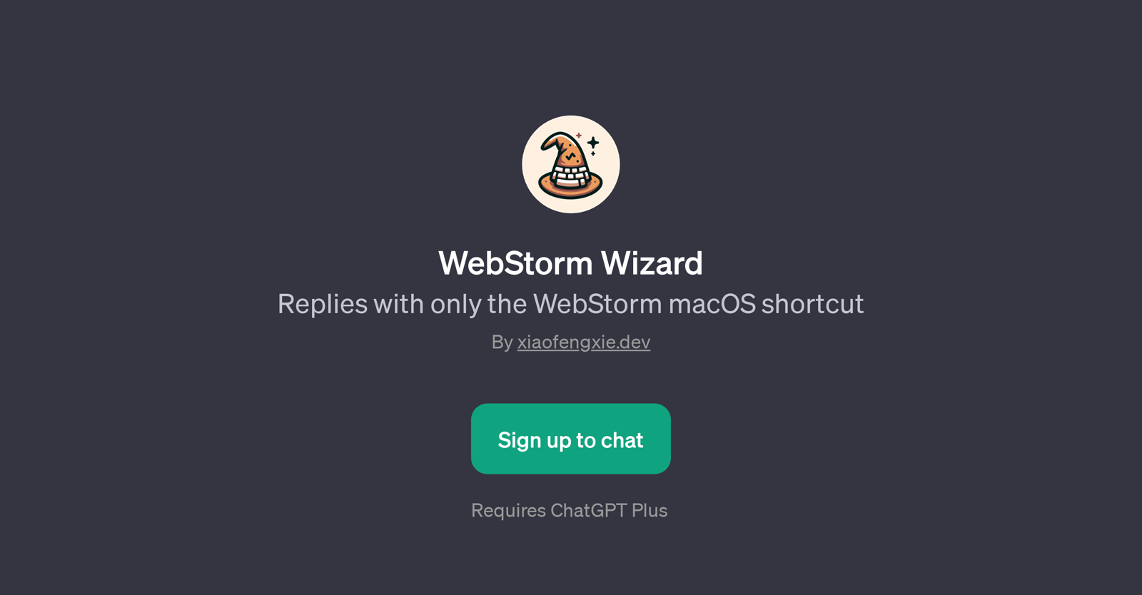 WebStorm Wizard website
