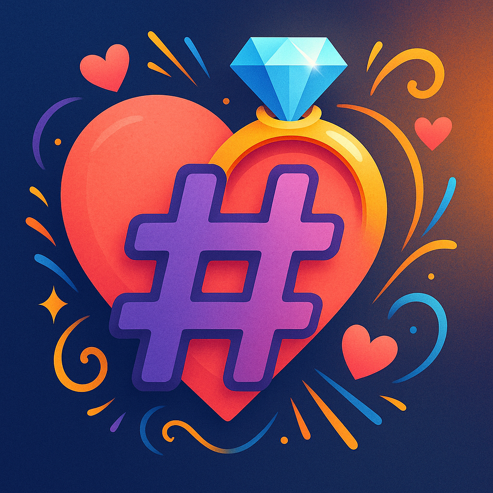 Wedding Hashtag Generator website