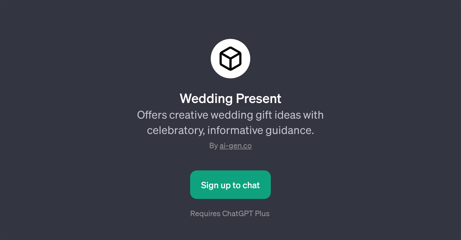 Wedding Present website