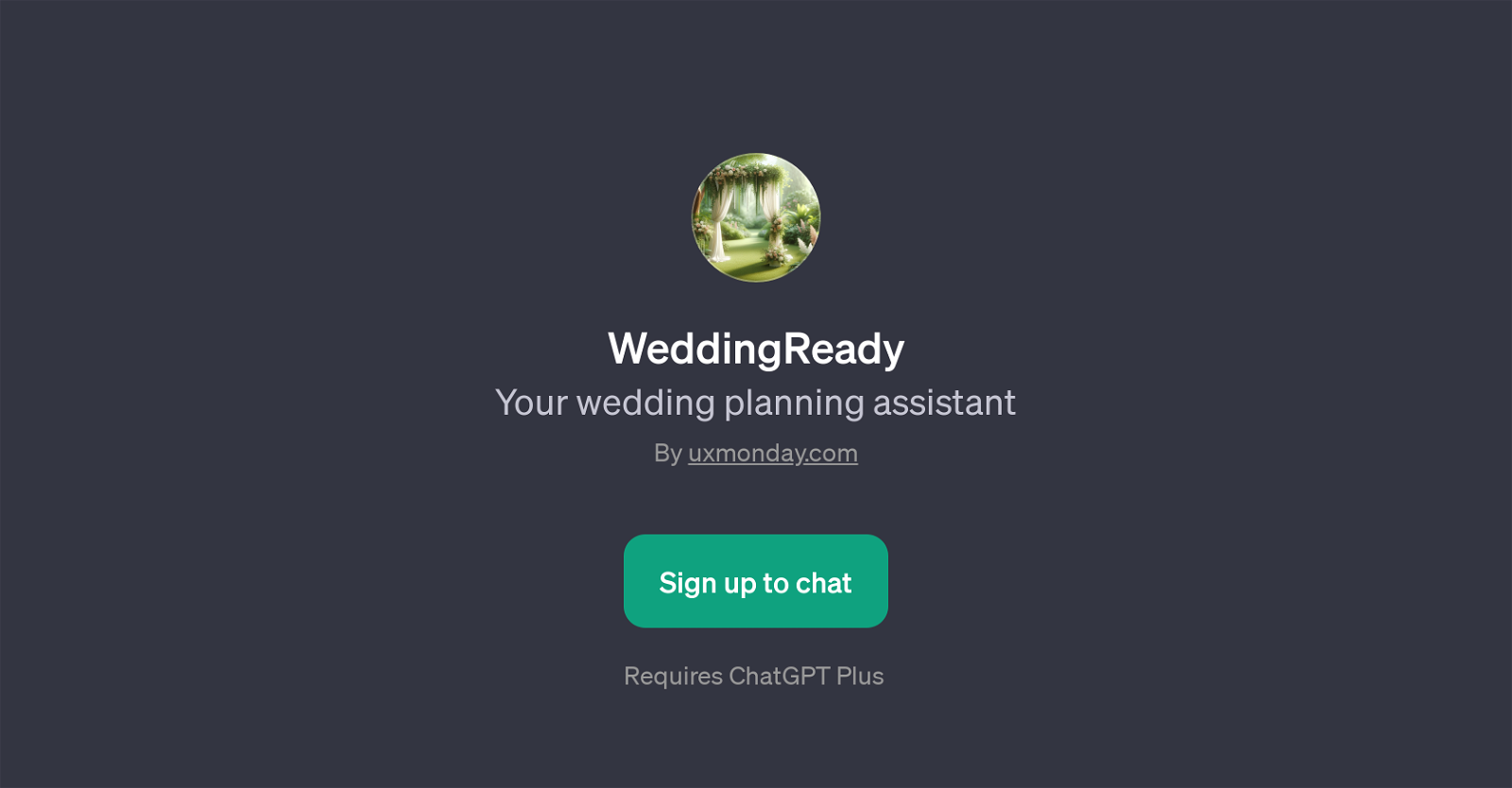 WeddingReady website