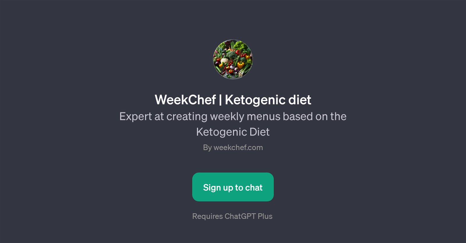 WeekChef | Ketogenic diet website