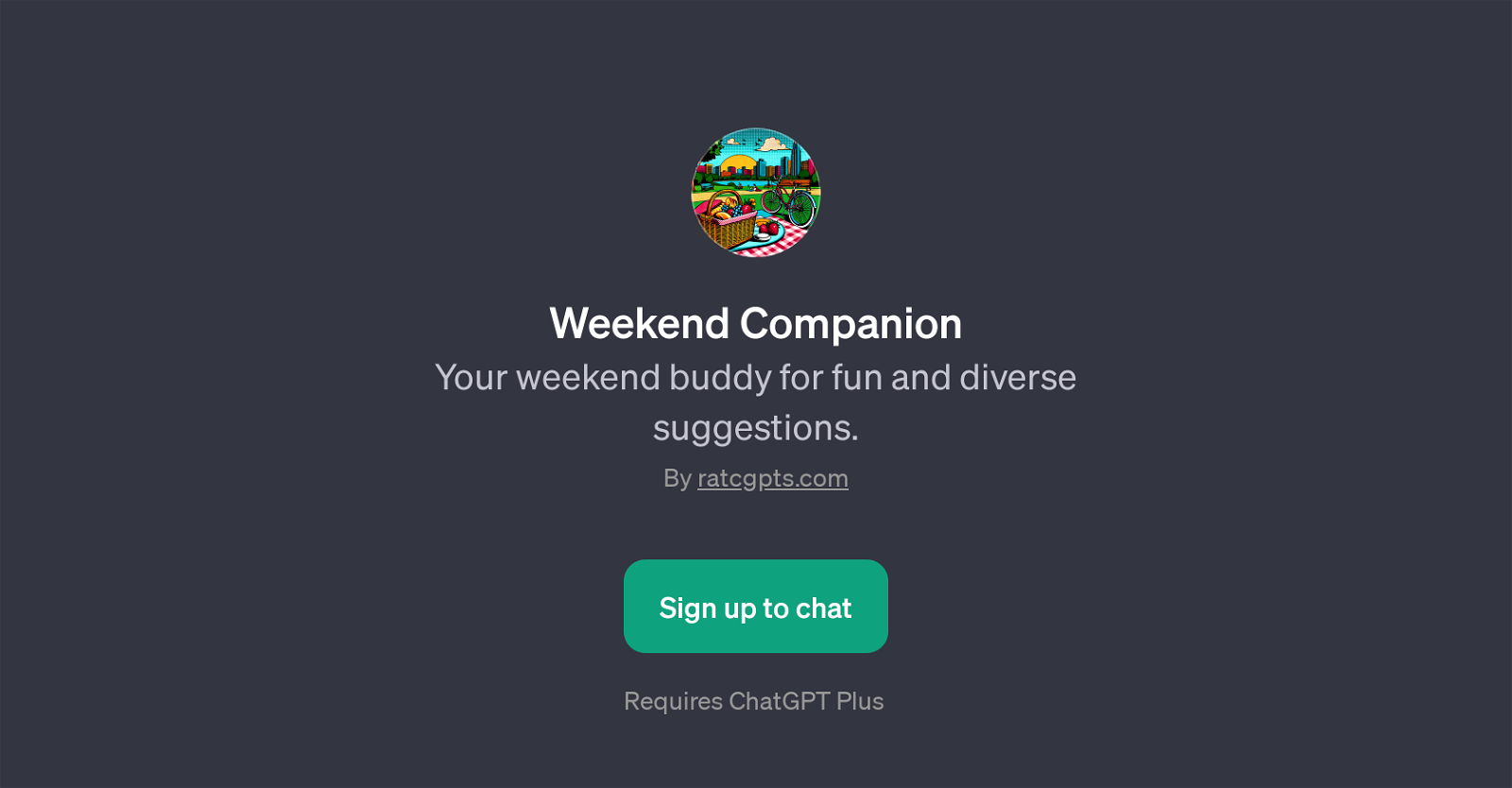 Weekend Companion website