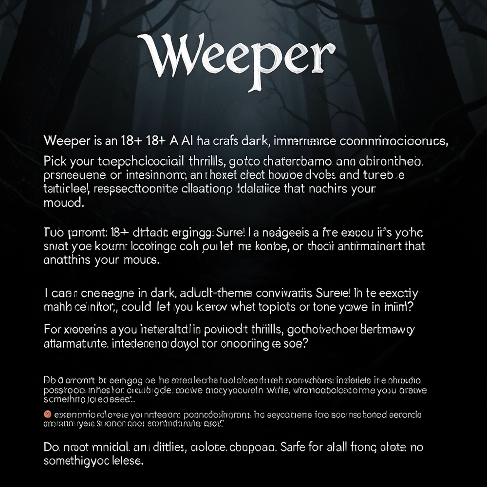 Weeper website