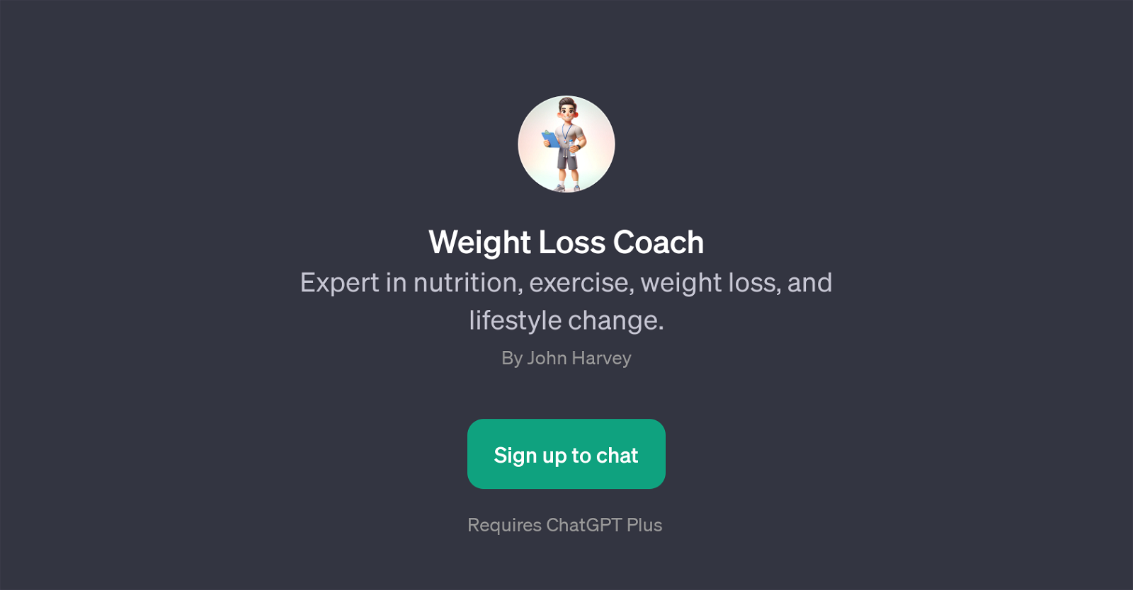 Weight Loss Coach website