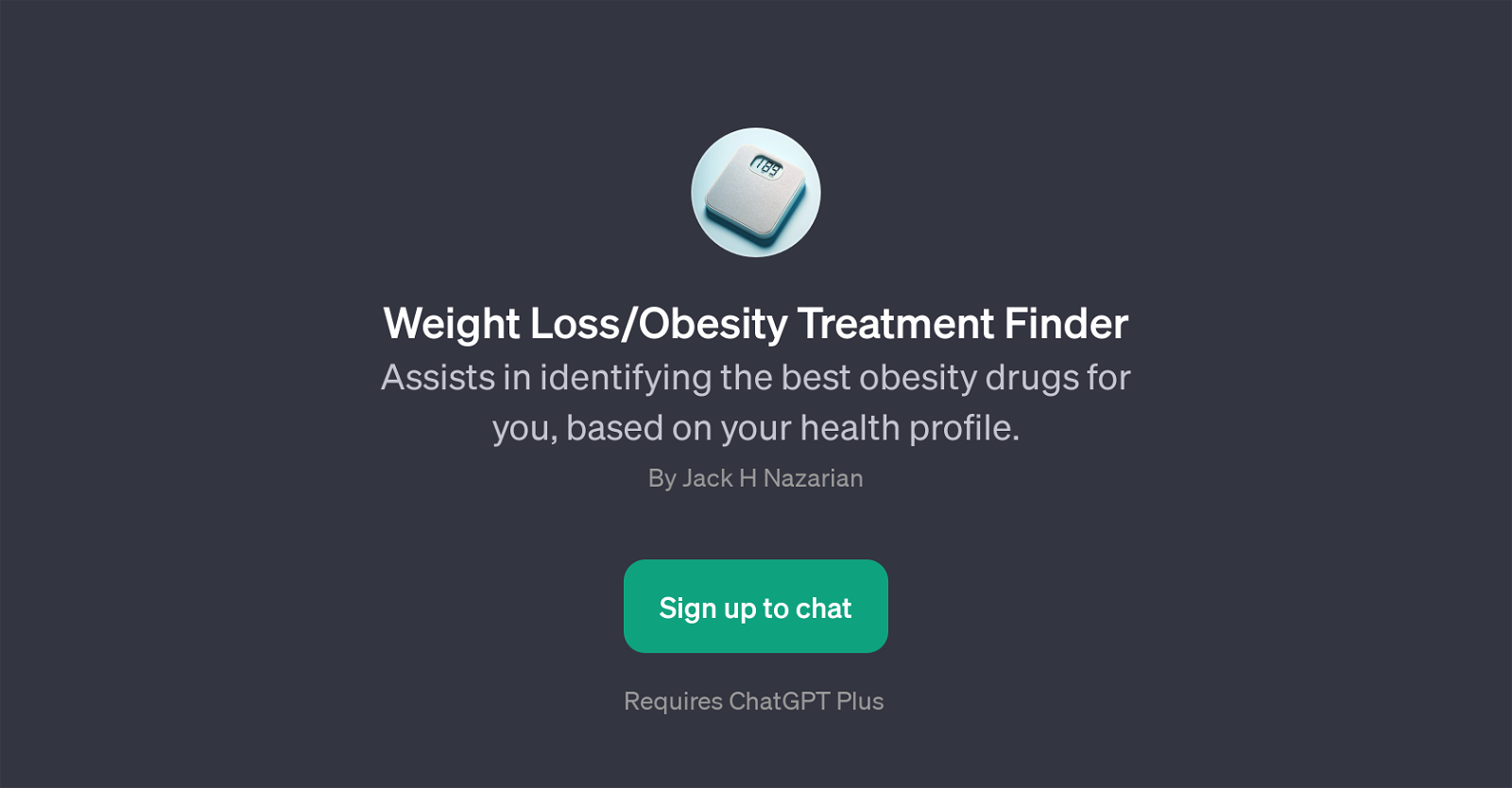 Weight Loss/Obesity Treatment Finder website