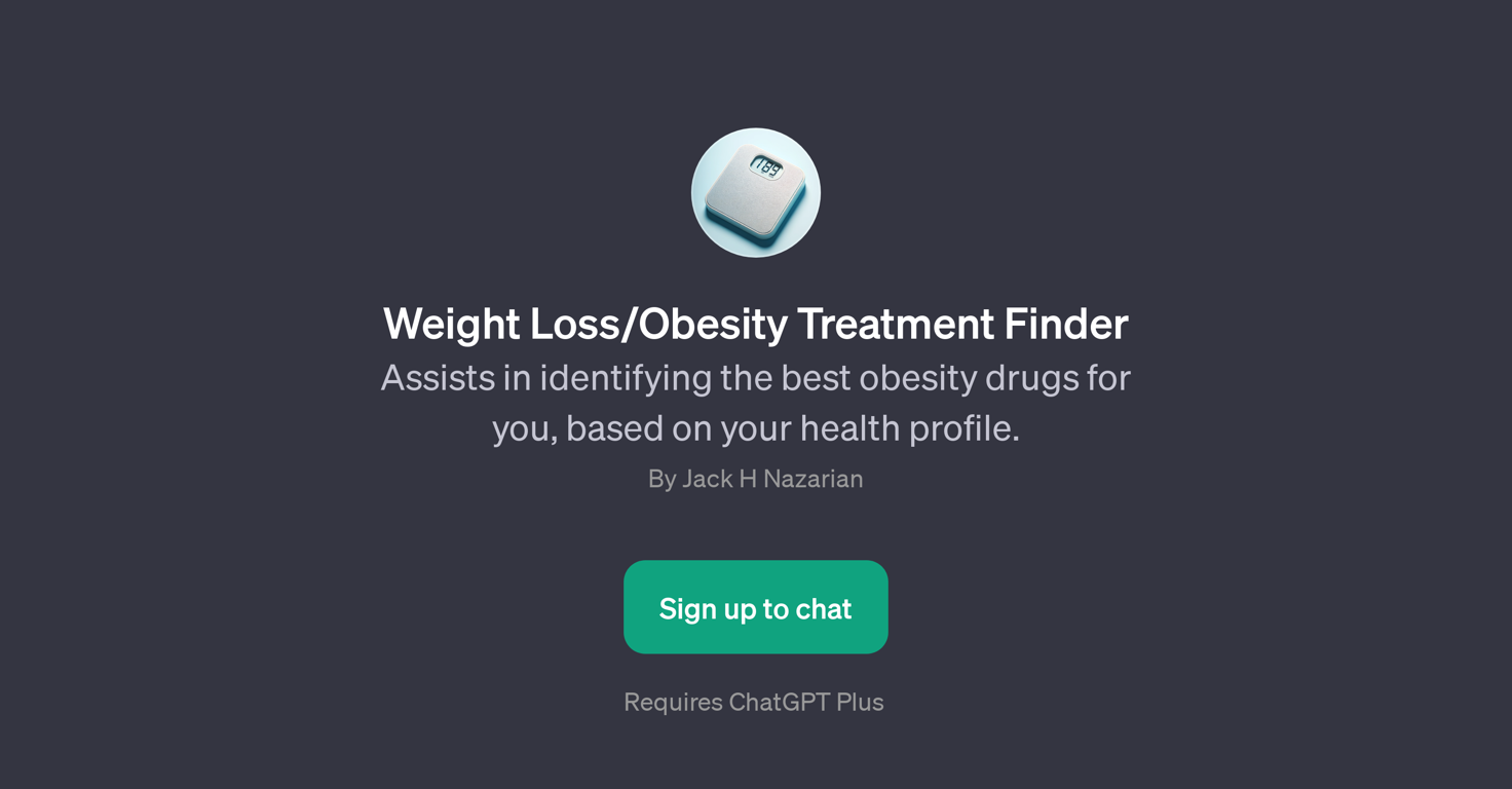 Weight Loss/Obesity Treatment Finder website