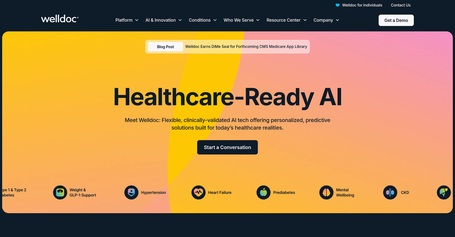 Welldoc website