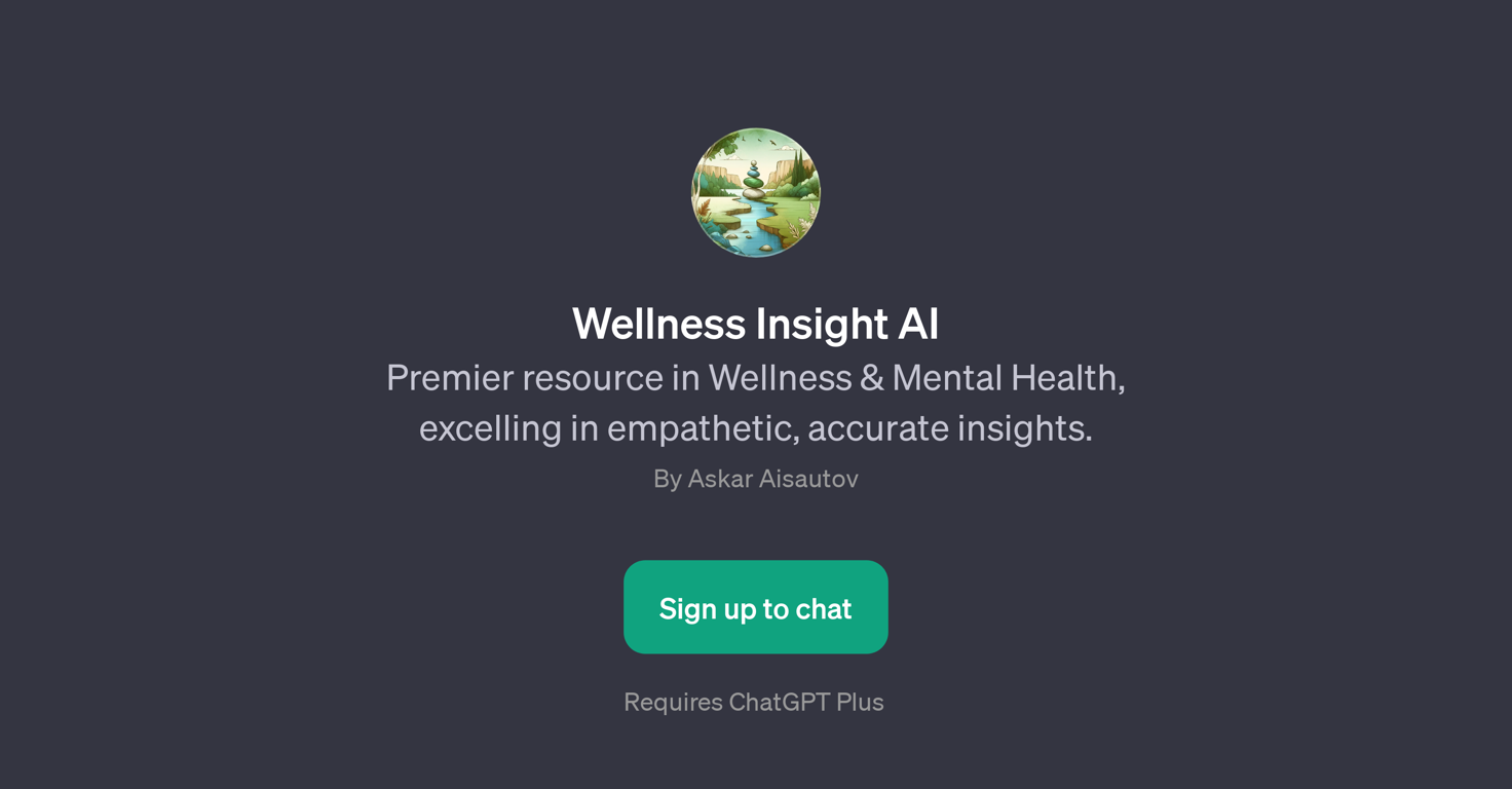 Wellness Insight AI website