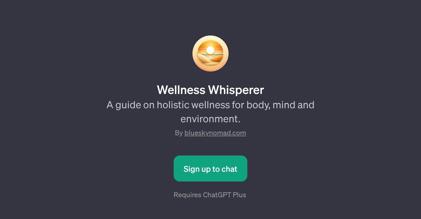 Wellness Whisperer website