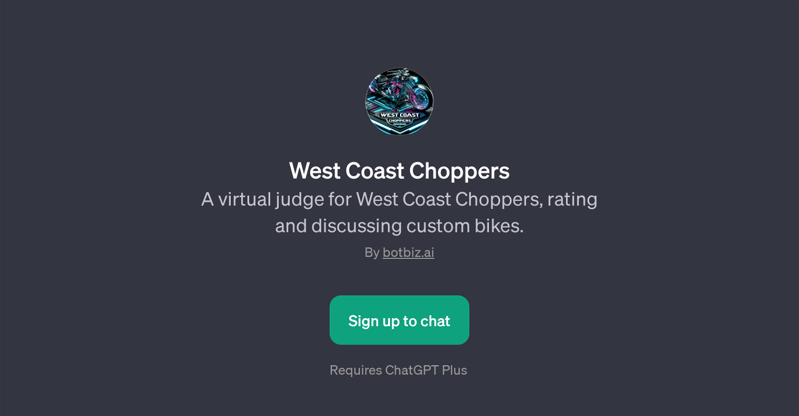 West Coast Choppers website