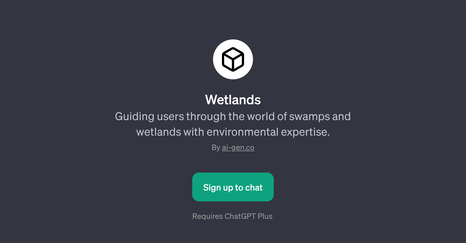 Wetlands website