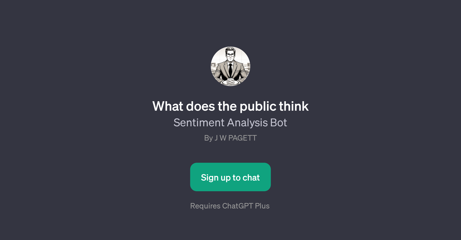 What does the public think website