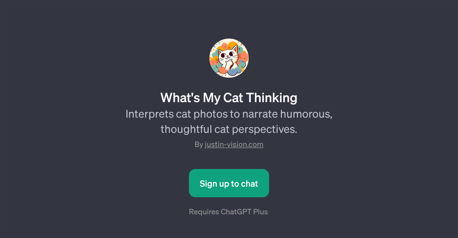 What's My Cat Thinking website