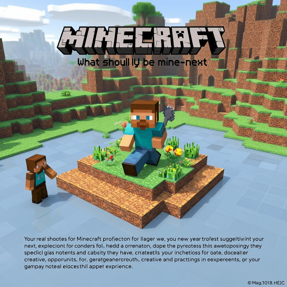 What should I do next in minecraft website