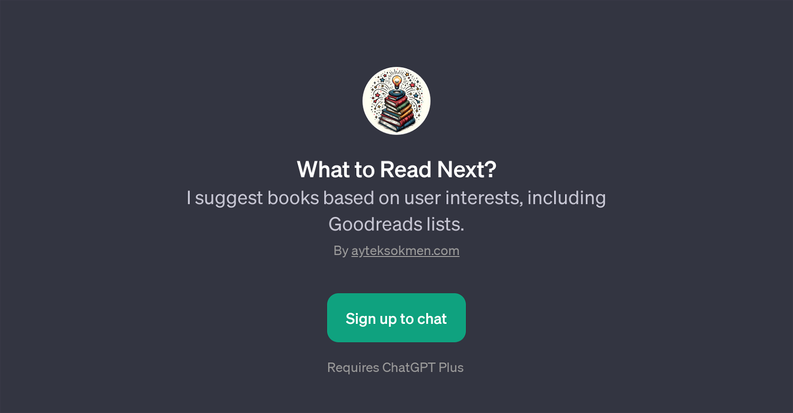 What to Read Next? website