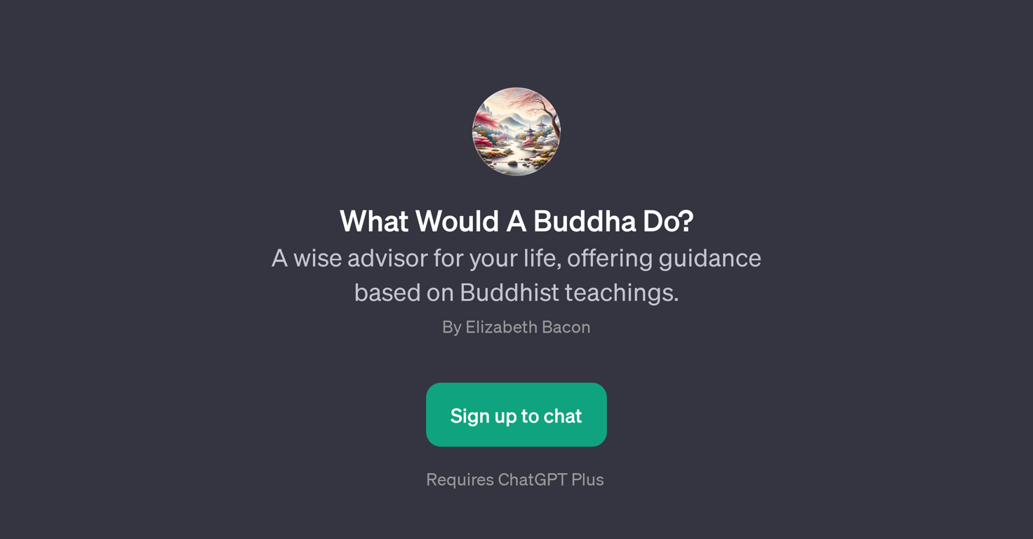 What Would A Buddha Do? website
