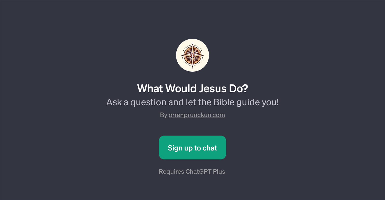 What Would Jesus Do? website