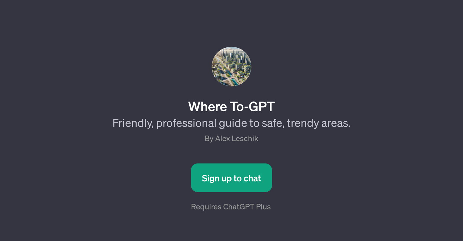 Where To-GPT website