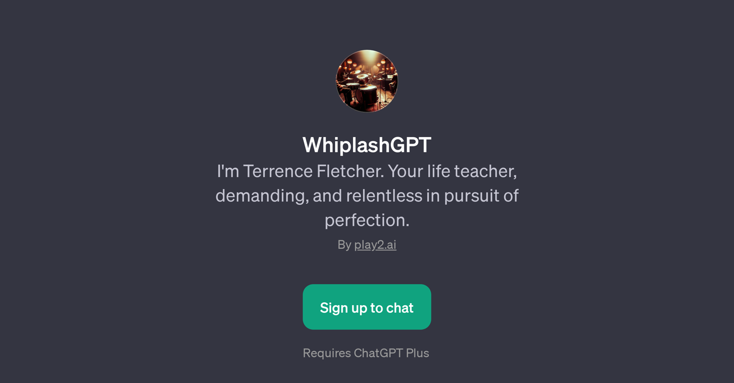 WhiplashGPT website
