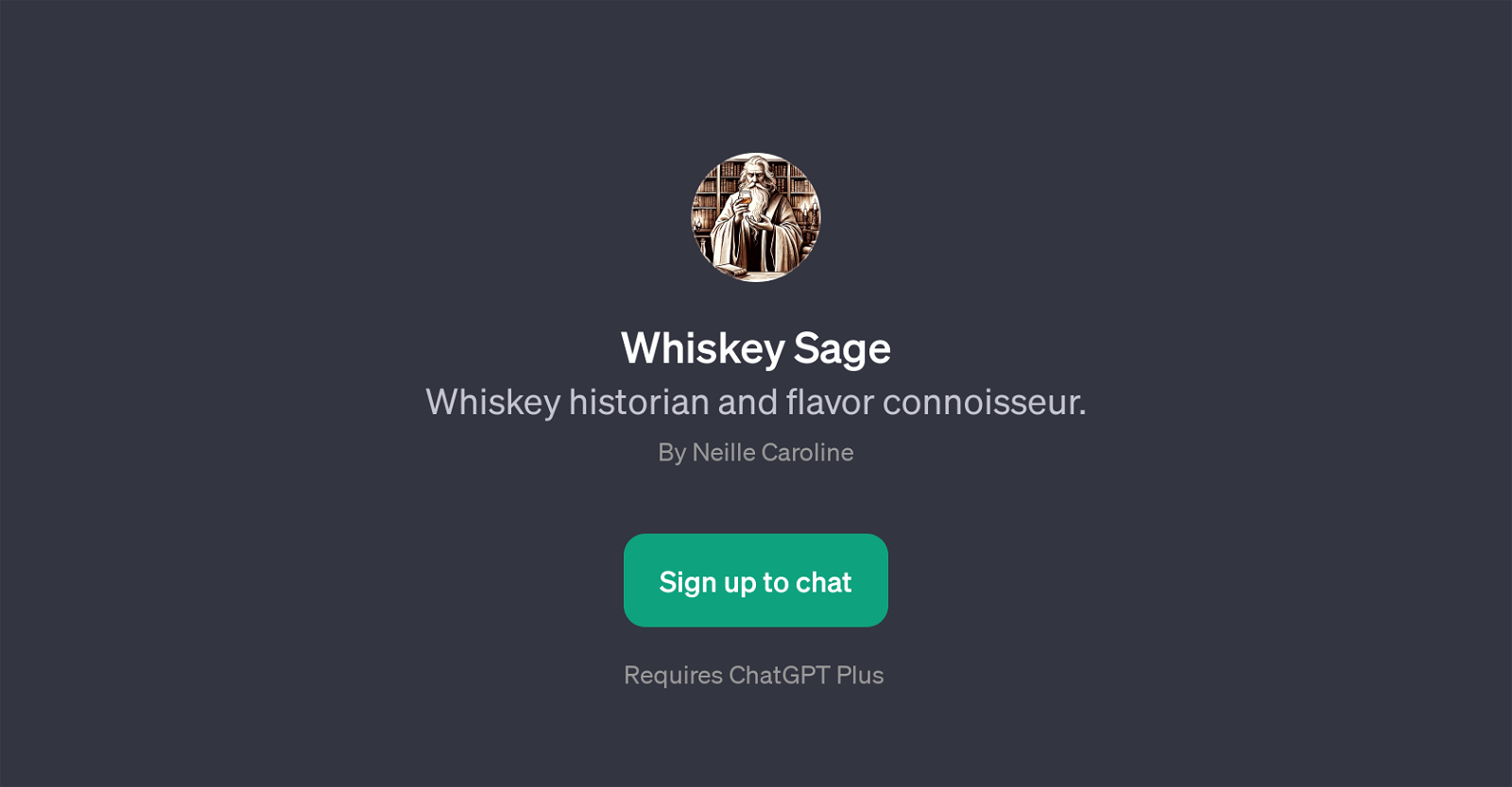 Whiskey Sage website