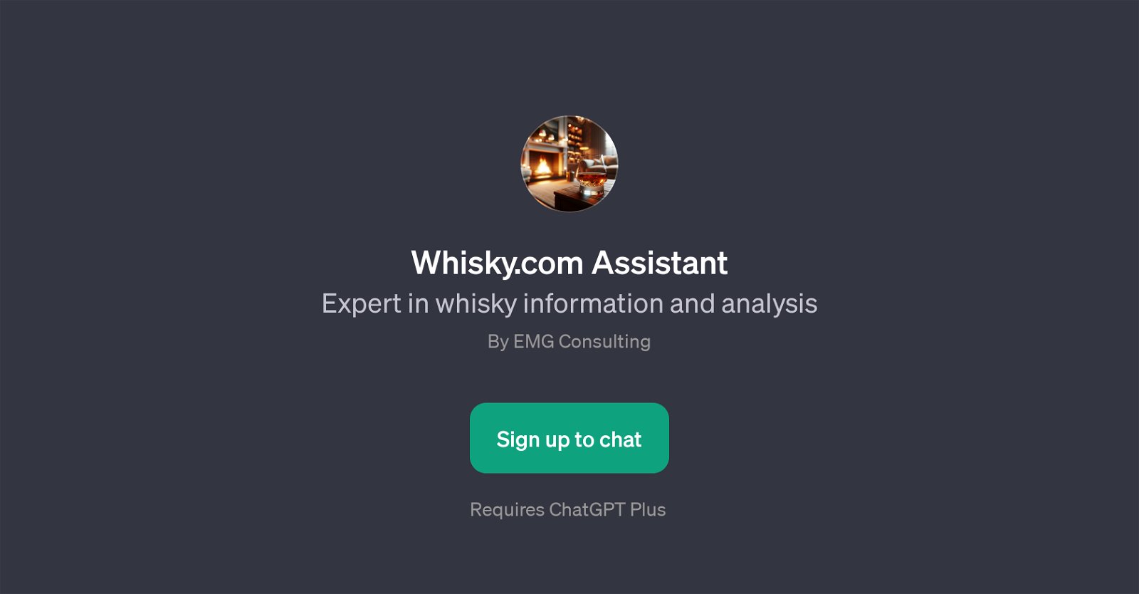 Whisky.com Assistant website
